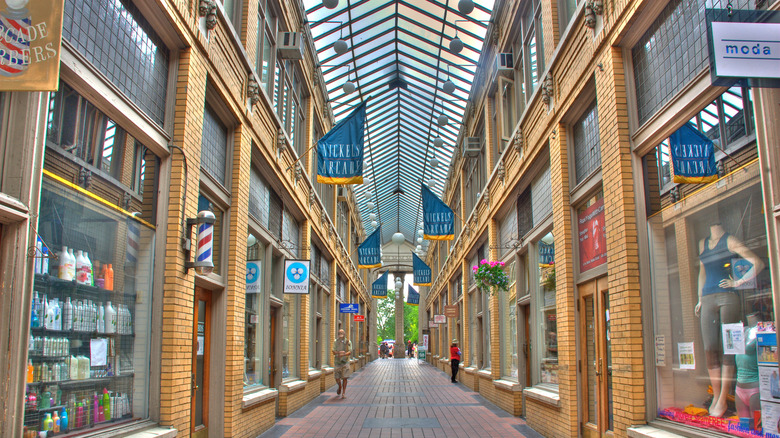 Nickels Arcade in Ann Arbor.