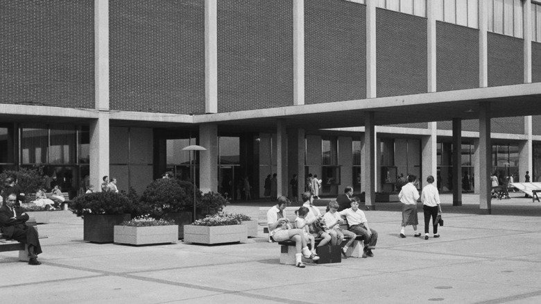 The Northland Shopping Center in the 1950s.