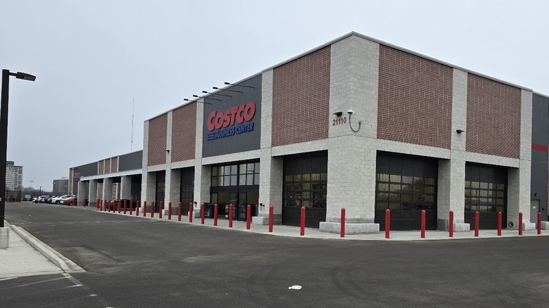 The exterior of the Costco Business Center in Southfield, Michigan