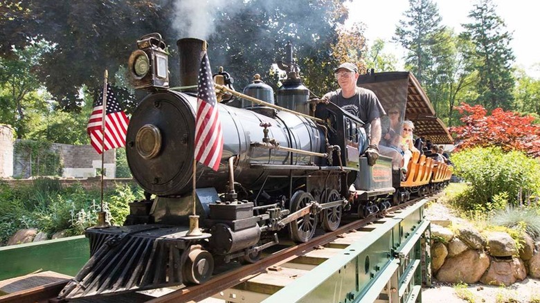Eden Springs Park rideable train