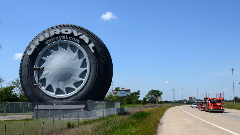Uniroyal Giant Tire Sculpture