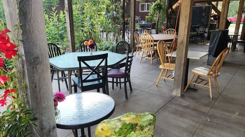 Hit The Road Joe patio area