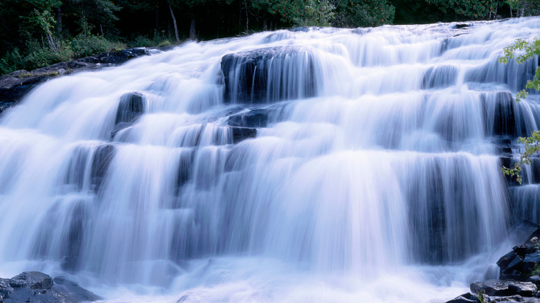 Bond Falls in Ottawa National Forest