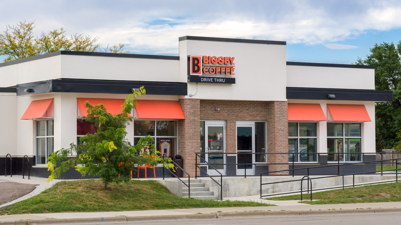 Regional chain Biggby Coffee, which first launched in East Lansing, Michigan at the location in the photo, is also available in Owosso