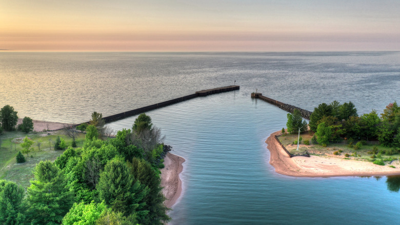 Harbor on Lake Superior