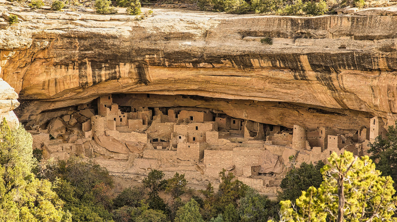 Mesa Verde dwellings near Durango, Colorado