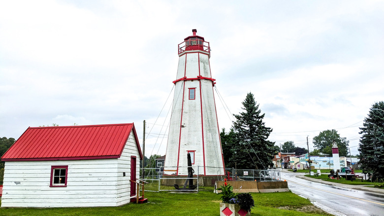 The lighthouse at Port Burwell