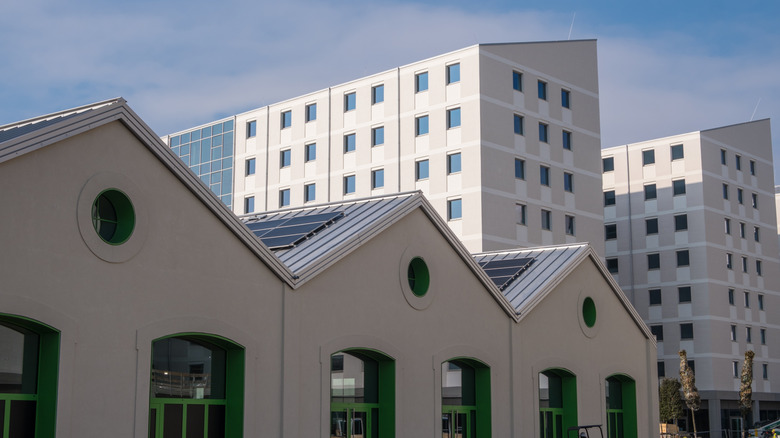 Olympic Village buildings in Milan