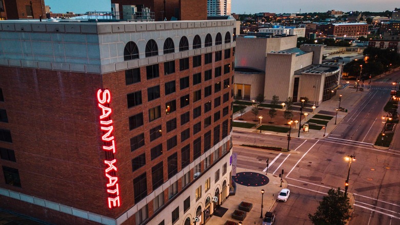 Exterior of Saint Kate - The Arts Hotel in Milwaukee