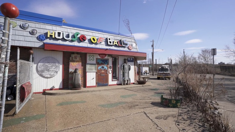 Exterior of House of Balls in Minneapolis