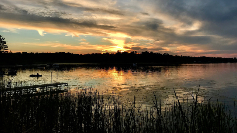 Sunset in Nisswa, Minnesota