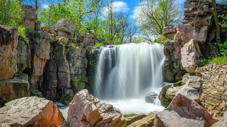 Winnewissa Falls in Minnesota