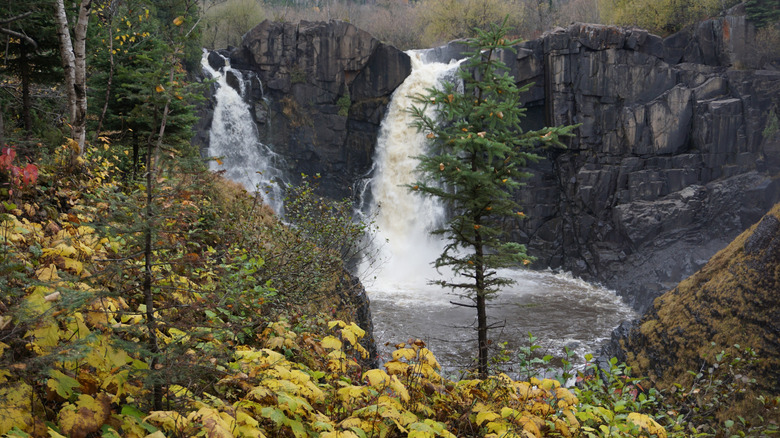 High Falls on Minnesota's Pigeon River, Grand Portage State Park