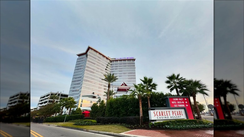 Outside Scarlet Pearl Casino Resort