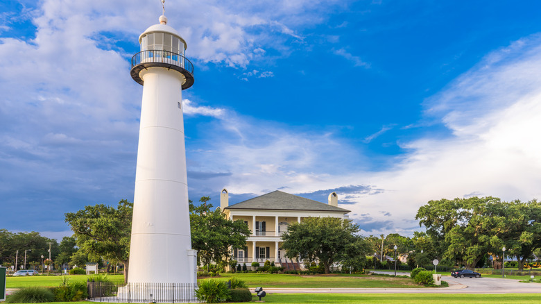 The Biloxi Lighthouse and Visitors Center.