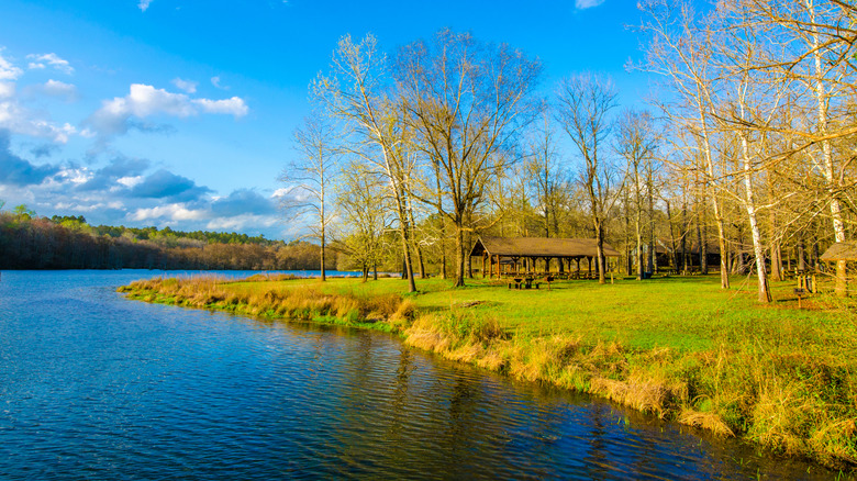 Wall Doxey State Park in Holly Springs, Mississippi, USA