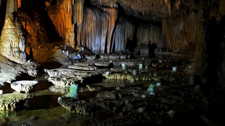 Inside Onondaga Cave