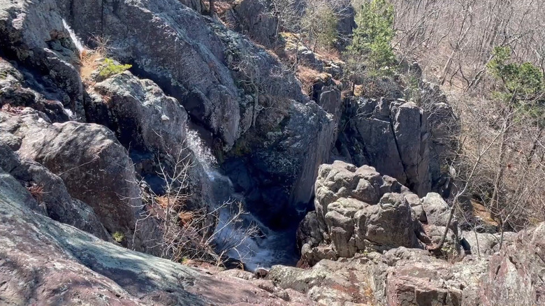Mina Sauk Falls in Taum Sauk Mountain State Park