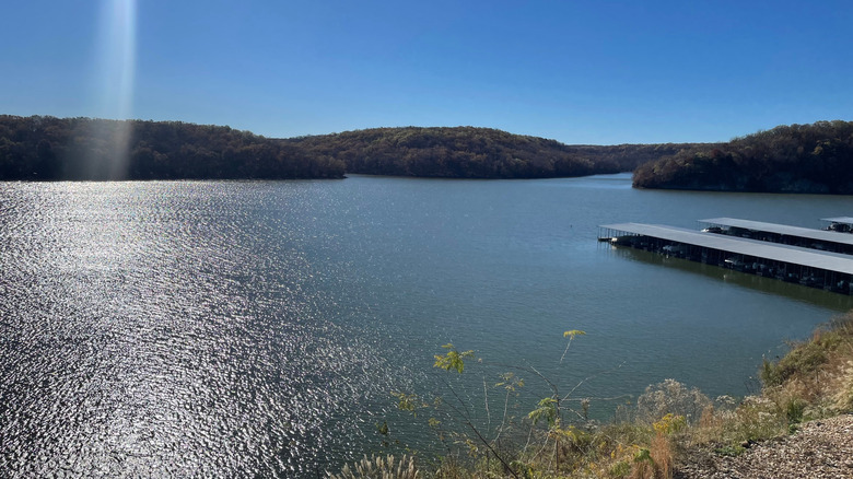 Daylight view over Lake of the Ozarks