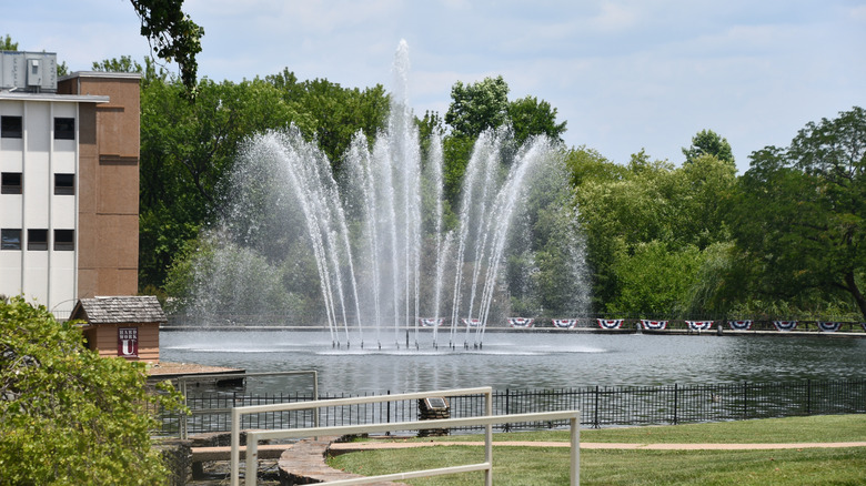 Fountain in Hollister, Missouri