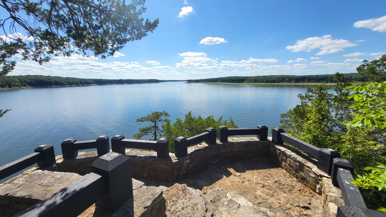 View of Mark Twain Lake, located in Mark Twain State Park, Missouri