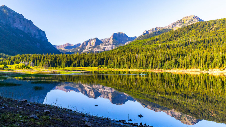 Lake in Custer Gallatin National Forest