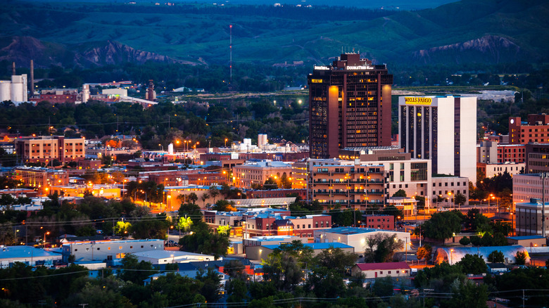 A view of downtown Billings