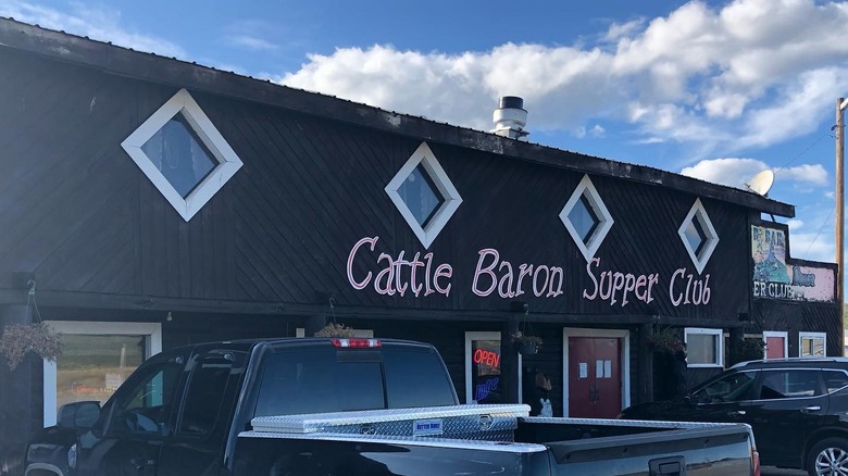 Cattle Baron Supper Club beckons in Babb, Montana