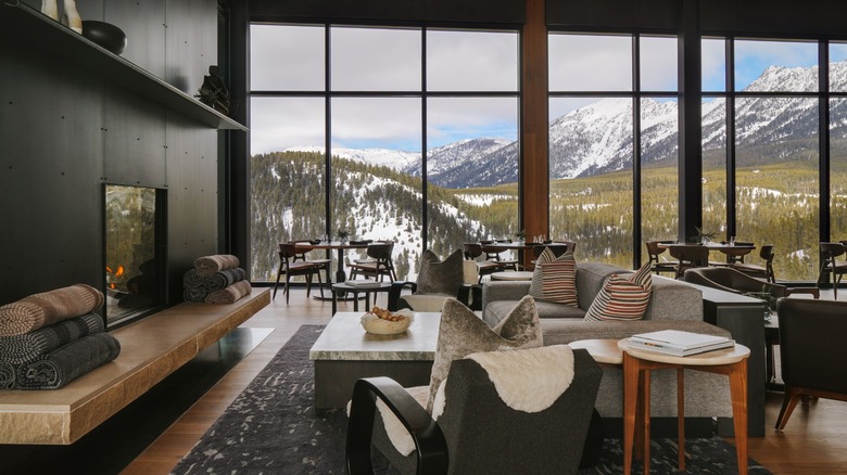 The Landing restaurant at One&Only Moonlight Basin