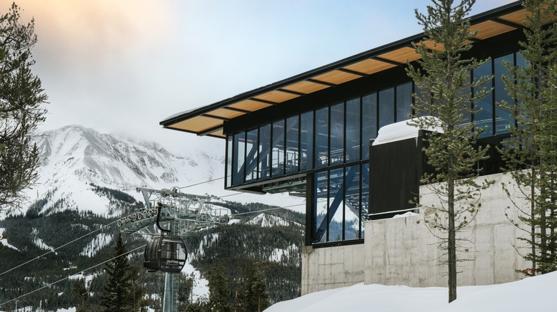 View of the gondola at the One&Only Moonlight Basin