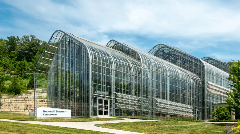Margorie K. Daugherty Conservatory at Lauritzen Gardens
