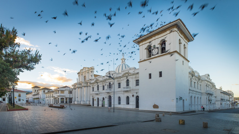 Cathedral in Popayán, Colombia