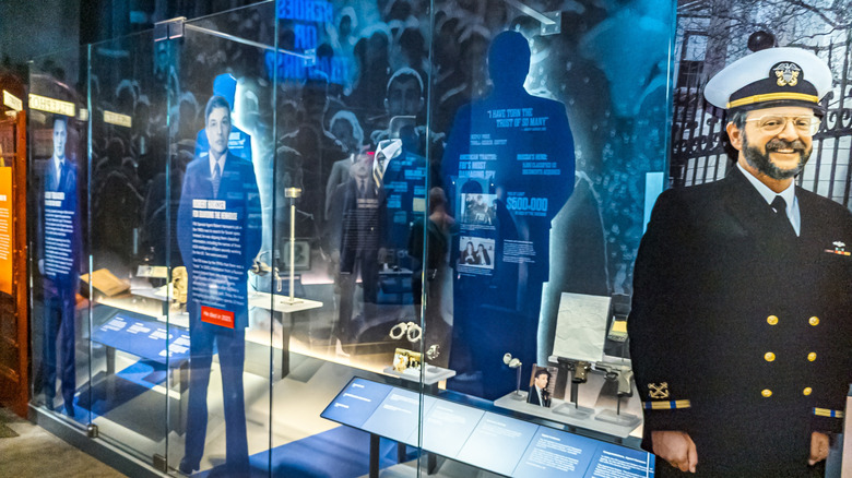 Exhibit at the International Spy Museum in Washington, D.C.
