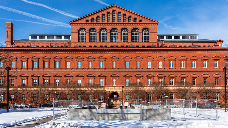 Front of the National Building Museum in Washington, D.C.