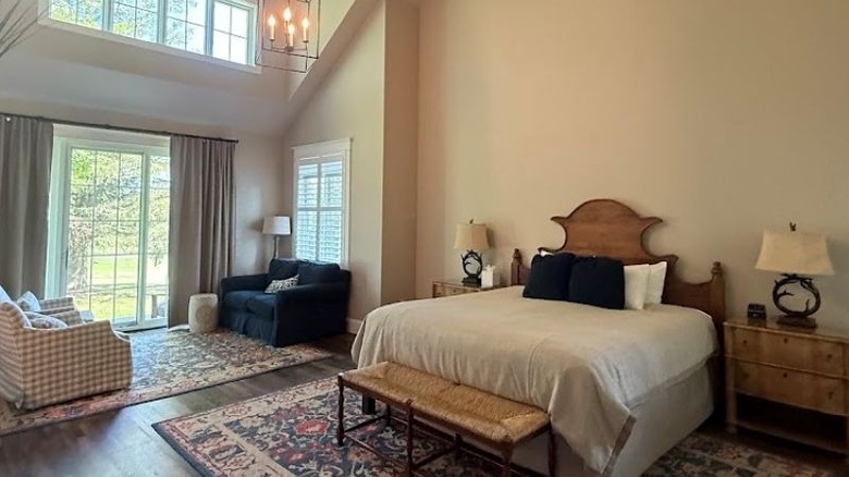 Interior view of one of the suites at Mountain Springs Lake Resort in the Poconos in Pennsylvania