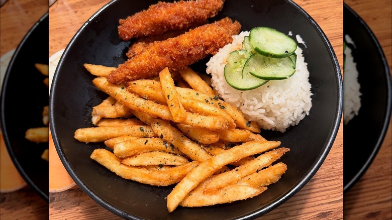 A chicken plate from PONKO Chicken