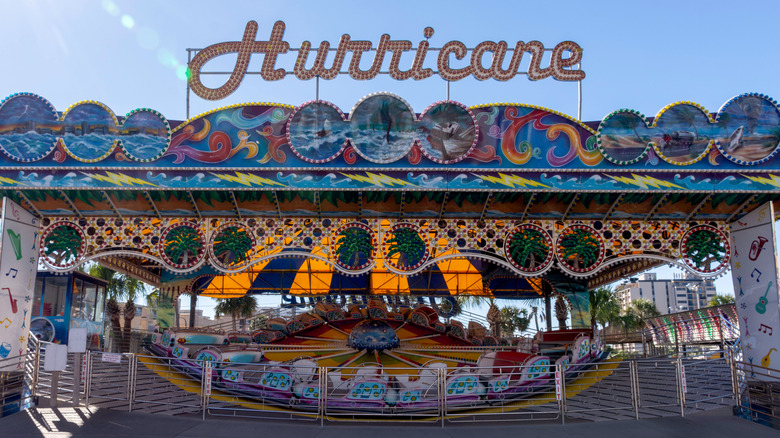 The Hurricane ride at Family Kingdom Amusement Park in Myrtle Beach, South Carolina