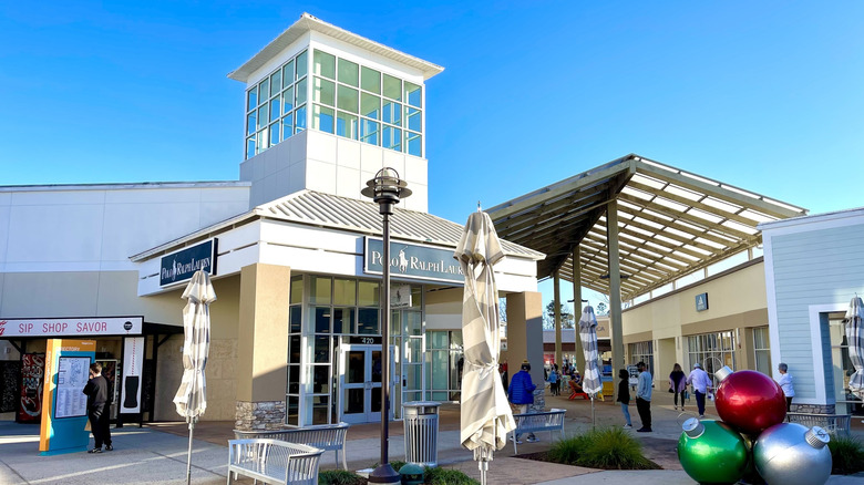 The Tanger Outlet Center on Hwy 17 in Myrtle Beach, South Carolina