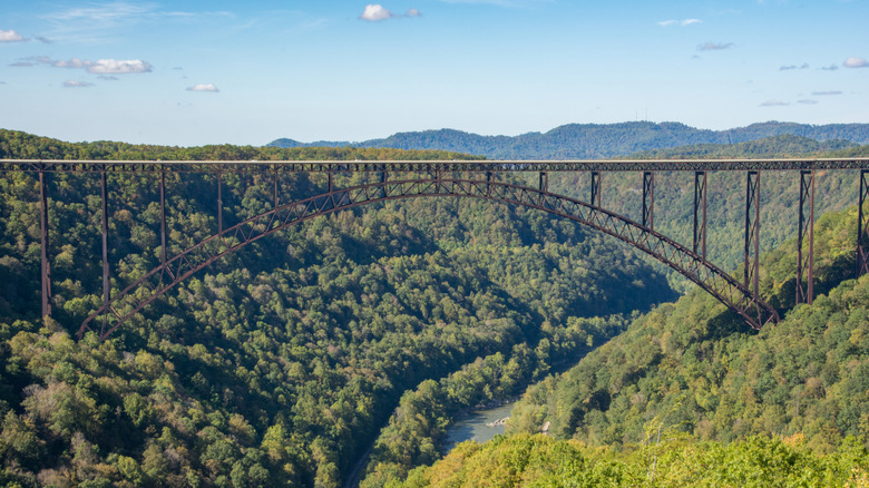 the New River Gorge in West Virginia