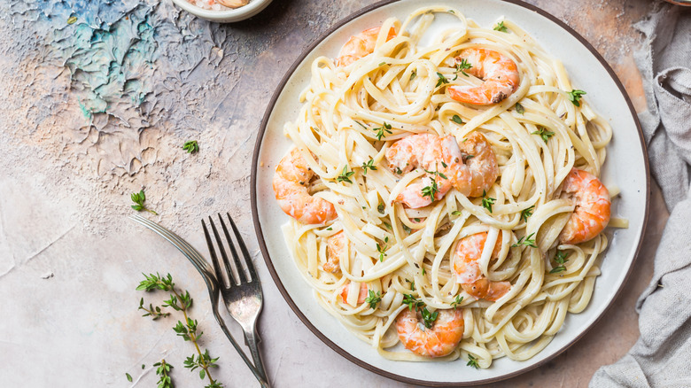 Fettucini alfredo