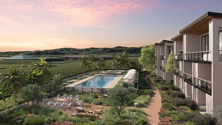 Rendering of the exterior of The Elene