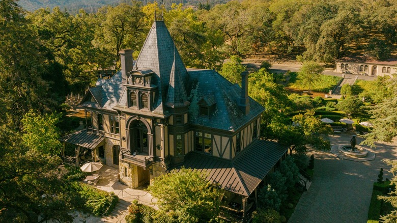 Beringer Wine Estate aerial view