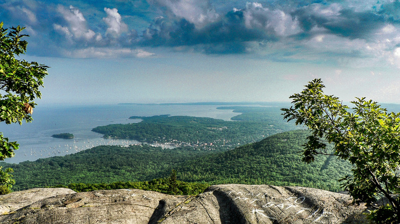 One of many ocean views at Camden Hills State Park, in Camden, Maine