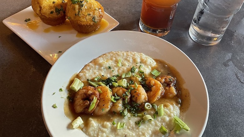 A meal at Virgil's Gullah Kitchen & Bar, College Park, Georgia