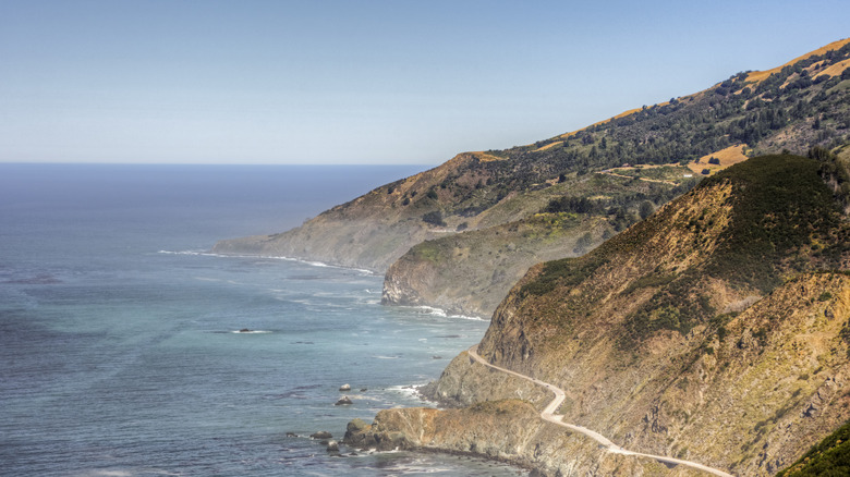 Big Sur coast from Vicenete Flat Trail