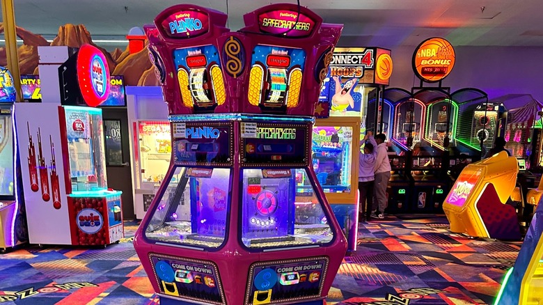 The arcade at Zap Zone in Taylor, Michigan