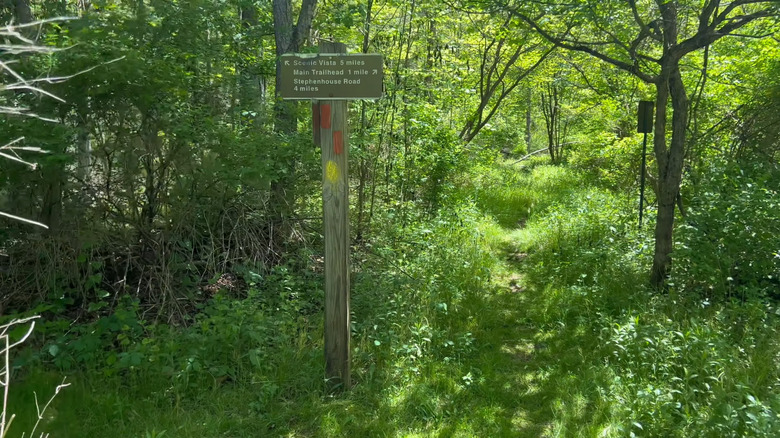 Part of the C. Lynn Keller Trail