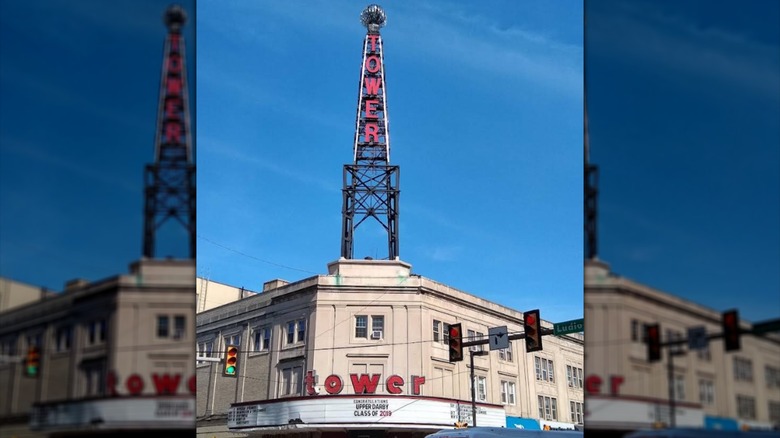 Tower Theater at the entrance of 69th Street (2019)