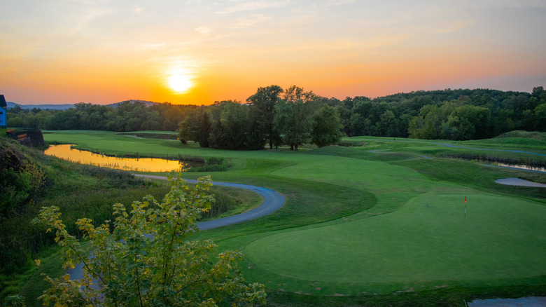 Golf course in Gettysburg, Pennsylvania