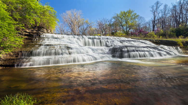 Thistlewhwaite Falls in Richmond, Indiana